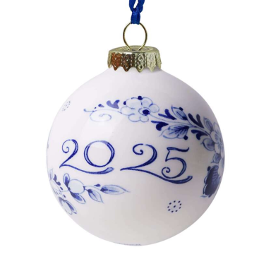 Heinen kerstbal - 2025 - 7cm