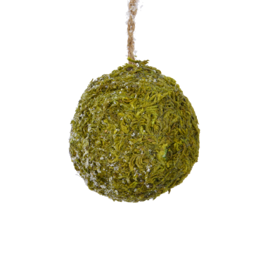 Decoris kerstbal - Mos - 10cm