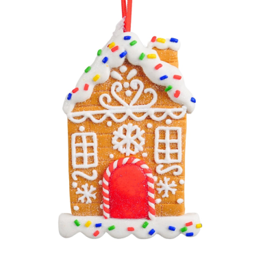 Kurt Adler kerstornament - Gingerbread huisje