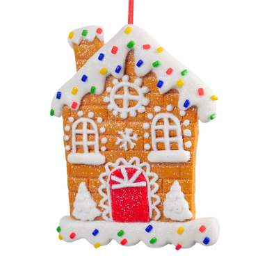 Kurt Adler kerstornament - Gingerbread huisje