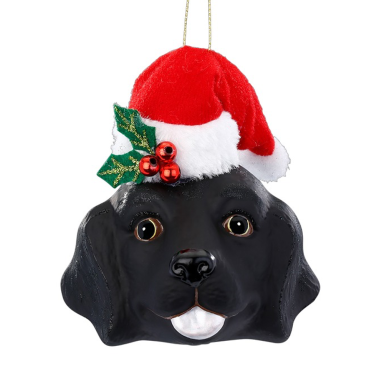 Inge Glas kerstornament - Hond