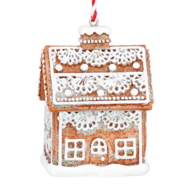 Gisela Graham kerstornament - Gingerbread huis