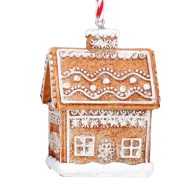 Gisela Graham kerstornament - Gingerbread huis