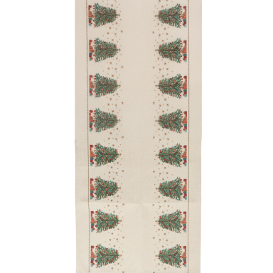 Gisela Graham tafelloper - Met kerstbomen