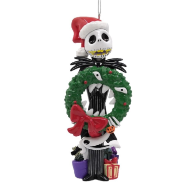 Disney kerstornament - Jack & Zero Wreath