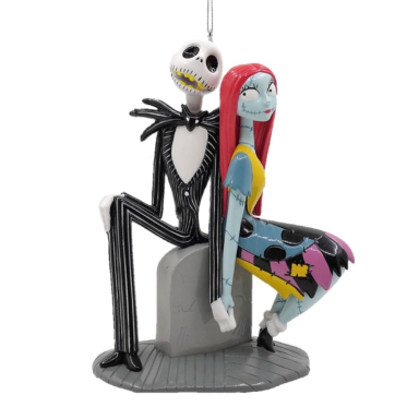 Disney kerstornament - Jack & Sally