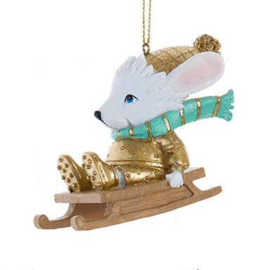 Kurt Adler kerstornament - Winter muis