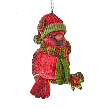Kurt Adler kerstornament - Kardinaal