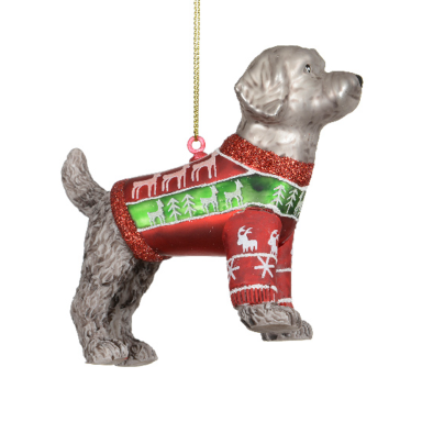 Decoris kerstornament - Hond