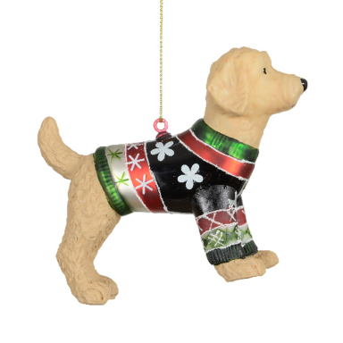 Decoris kerstornament - Hond