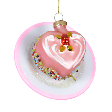 Decoris kerstornament - Gebakje