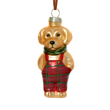 Decoris kerstornament - Blonde labrador