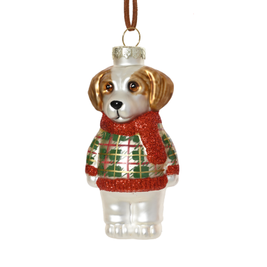 Decoris kerstornament - Jack Russell terriër