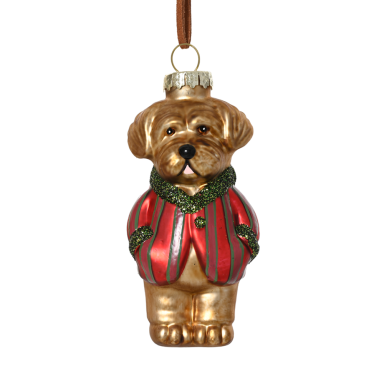Decoris kerstornament - Norfolk terriër