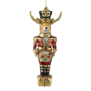 Decoris kerstornament - Notenkraker - Hert