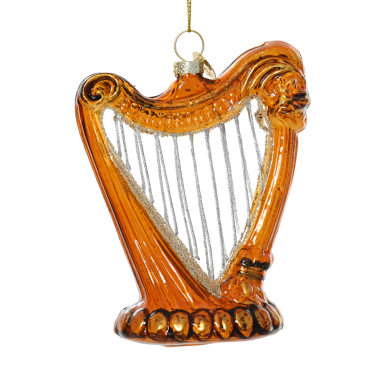 Decoris kerstornament - Harp