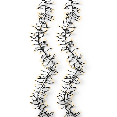 Lumineo LED Cluster kerstverlichting - 768 lampjes - Soft gold