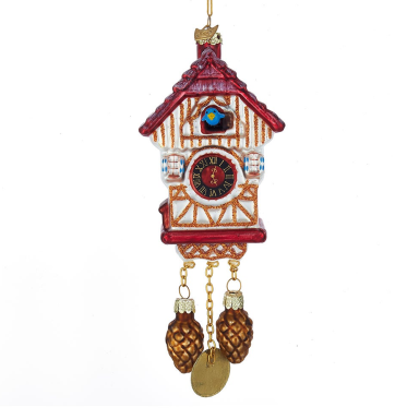 Kurt Adler kerstornament - Koekoeksklok