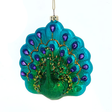 Kurt Adler kerstornament - Pauw