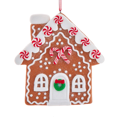Kurt Adler kerstornament - Gingerbread huisje