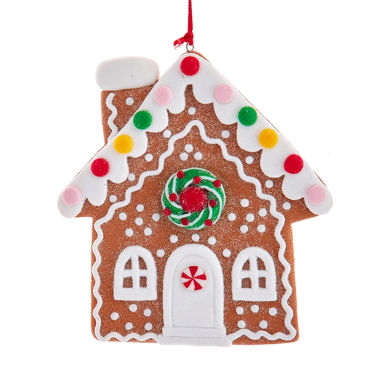 Kurt Adler kerstornament - Gingerbread huisje