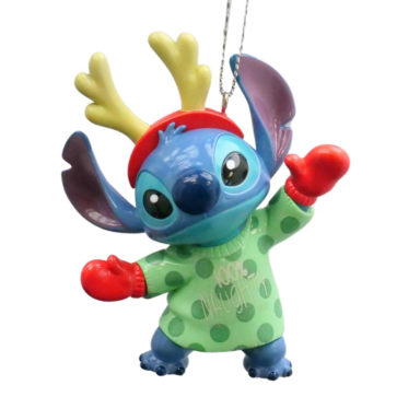 Disney kerstornament - Stitch met gewei