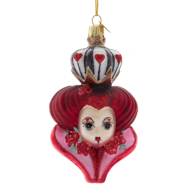 Kurt Adler kerstornament - Harten koningin