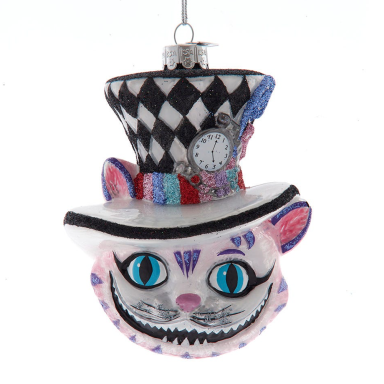 Kurt Adler kerstornament - Cheshire kat