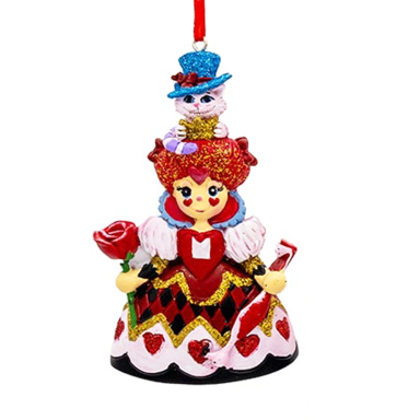 Kurt Adler kerstornament - Hartenkoningin