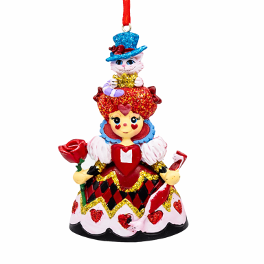 Kurt Adler kerstornament - Hartenkoningin