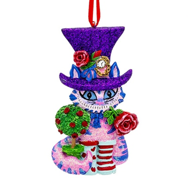 Kurt Adler kerstornament - Cheshire kat