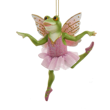 Kurt Adler kerstornament - Kikker - Ballerina