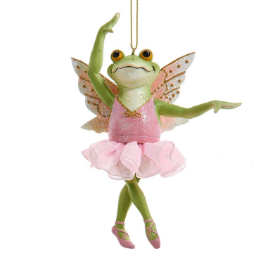Kurt Adler kerstornament - Kikker - Ballerina