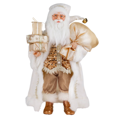 Goodwill kerstbeeld - Kerstman - Met cadeautjes