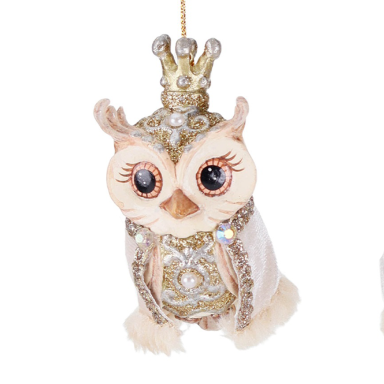 Goodwill kerstornament - Uil met kroon