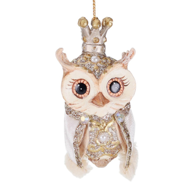 Goodwill kerstornament - Uil met kroon