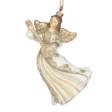 Goodwill kerstornament - Engel met vedel
