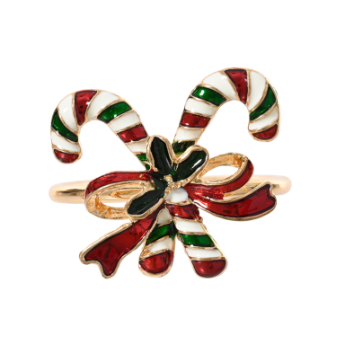 Decoris servertring - Zuurstokken - Set van 4