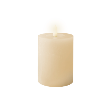 Lumineo LED stompkaars - Beige - 11cm