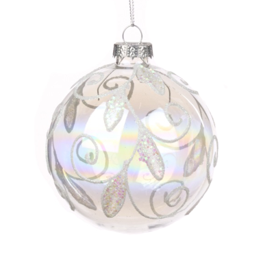 Goodwill kerstbal - Met takken - 8cm