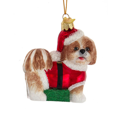 Kurt Adler kerstornament - Shih-Tzu