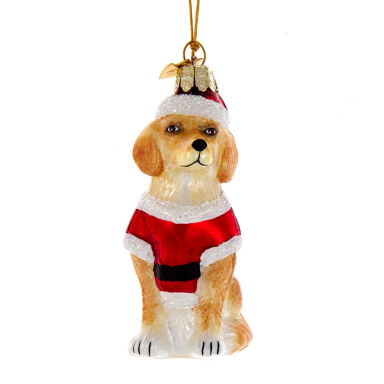 Kurt Adler kerstornament - Golden retriever