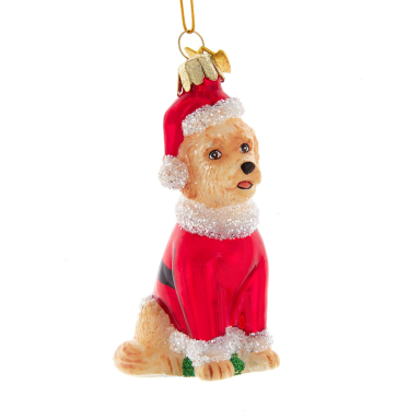 Kurt Adler kerstornament - Goldendoodle