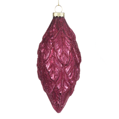 Goodwill kerstpegel - Met bladeren - 13cm