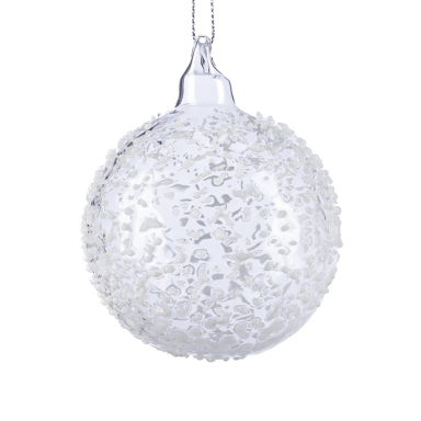 Goodwill kerstbal - Met stippen - 8cm