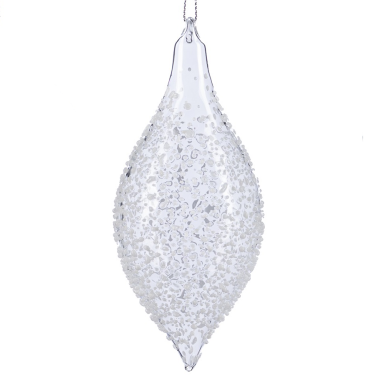 Goodwill kerstpegel - Met stippen - 13cm