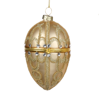 Goodwill kerstornament - Fabergé ei