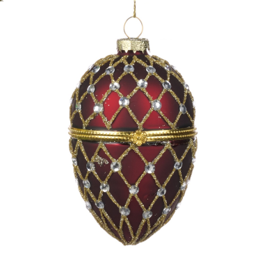 Goodwill kerstornament - Fabergé ei