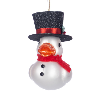 Goodwill kerstornament - Badeend - Met hoed