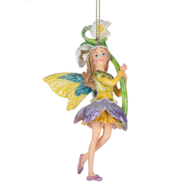 Goodwill kerstornament - Fee - Met bloem